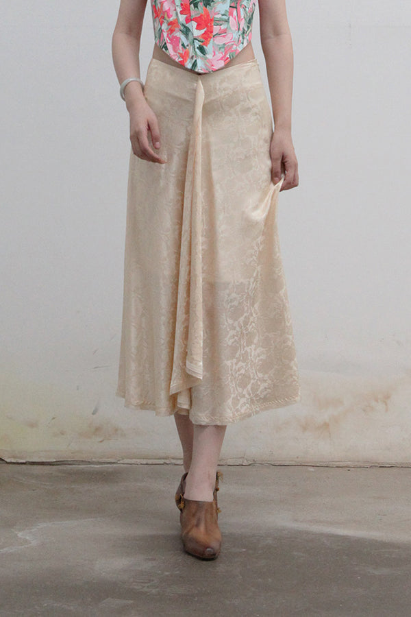 SAMUEL GUI YANG Silk jacquard skirt SK01-2